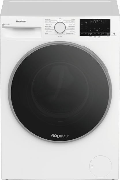 BLOMBERG APPLIANCES WM98220SX New 24in Front Load Washer white - 120V outlet req'd (pair w/ ventless dryer) - WM98220SX