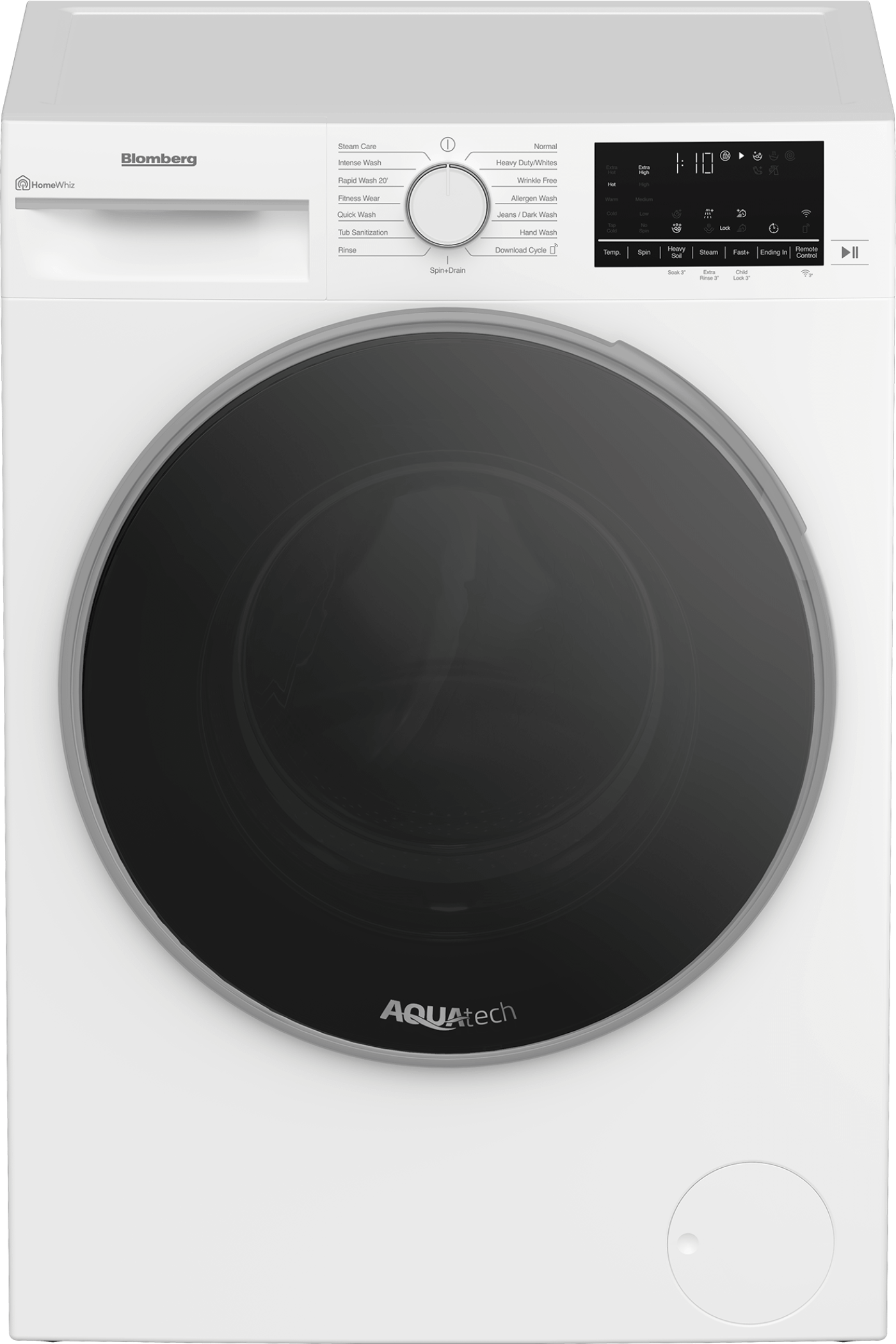 BLOMBERG APPLIANCES WM98220SX New 24in Front Load Washer white - 120V outlet req'd (pair w/ ventless dryer) - WM98220SX