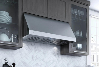 XO APPLIANCE XOT1848KSE 48" 1000 CFM Italian Made Pro Hood Range Hood in Stainless Steel - XOT1848KSE