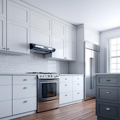 XO APPLIANCE XOE30B 30" 350 CFM Under Cabinet Range Hood Black - XOE30B