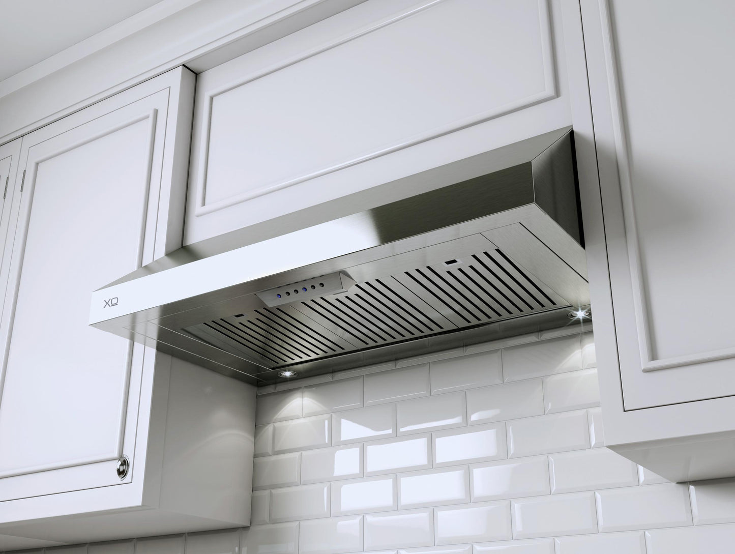 XO APPLIANCE XOT24SC 24" CCC 600/395 CFM Italian Made Pro Hood Range Hood in Stainless Steel