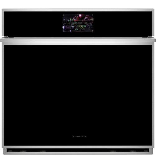 MONOGRAM Monogram 30" Minimalist Single Wall Oven in Stainless Steel - ZTS90DSSNSS