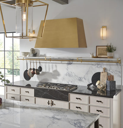 MONOGRAM Monogram 48" Custom Brass Hood Brass - ZVC48DTB1