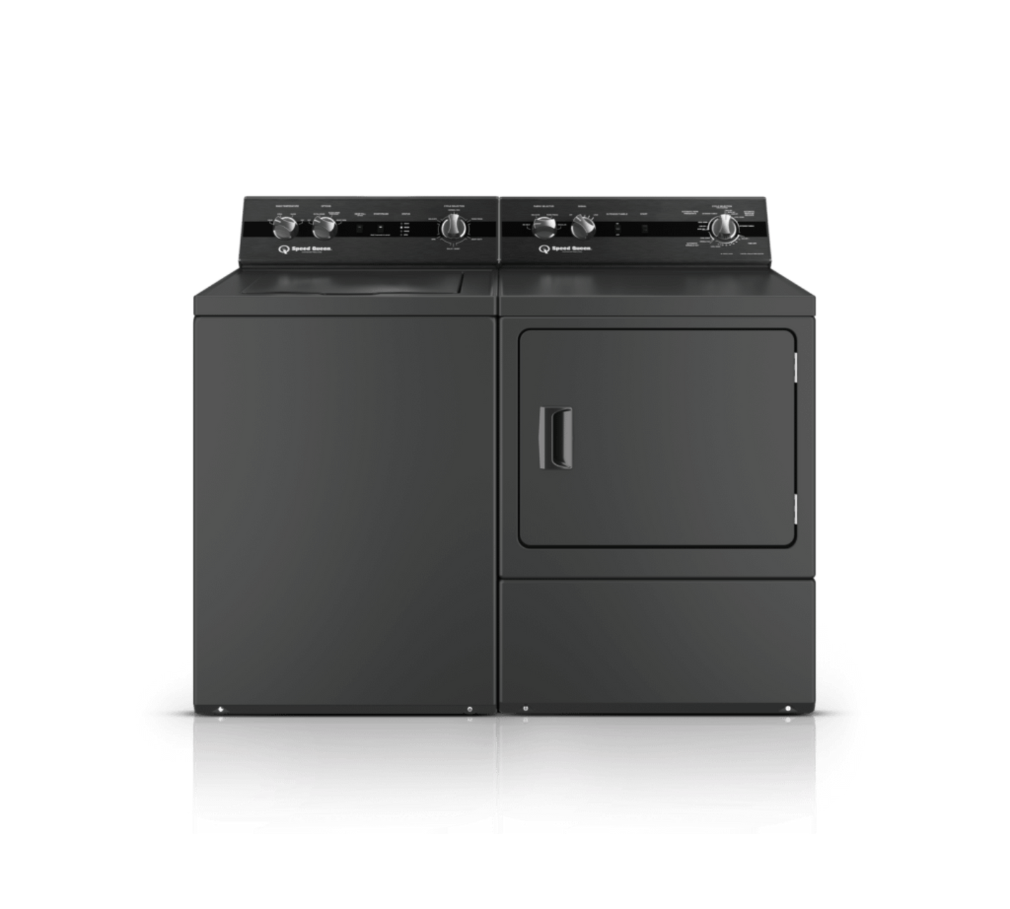 SPEED QUEEN TC5003BN TC5 Top Load Washer with Speed Queen Classic Clean No Lid Lock  Black - TC5003BN