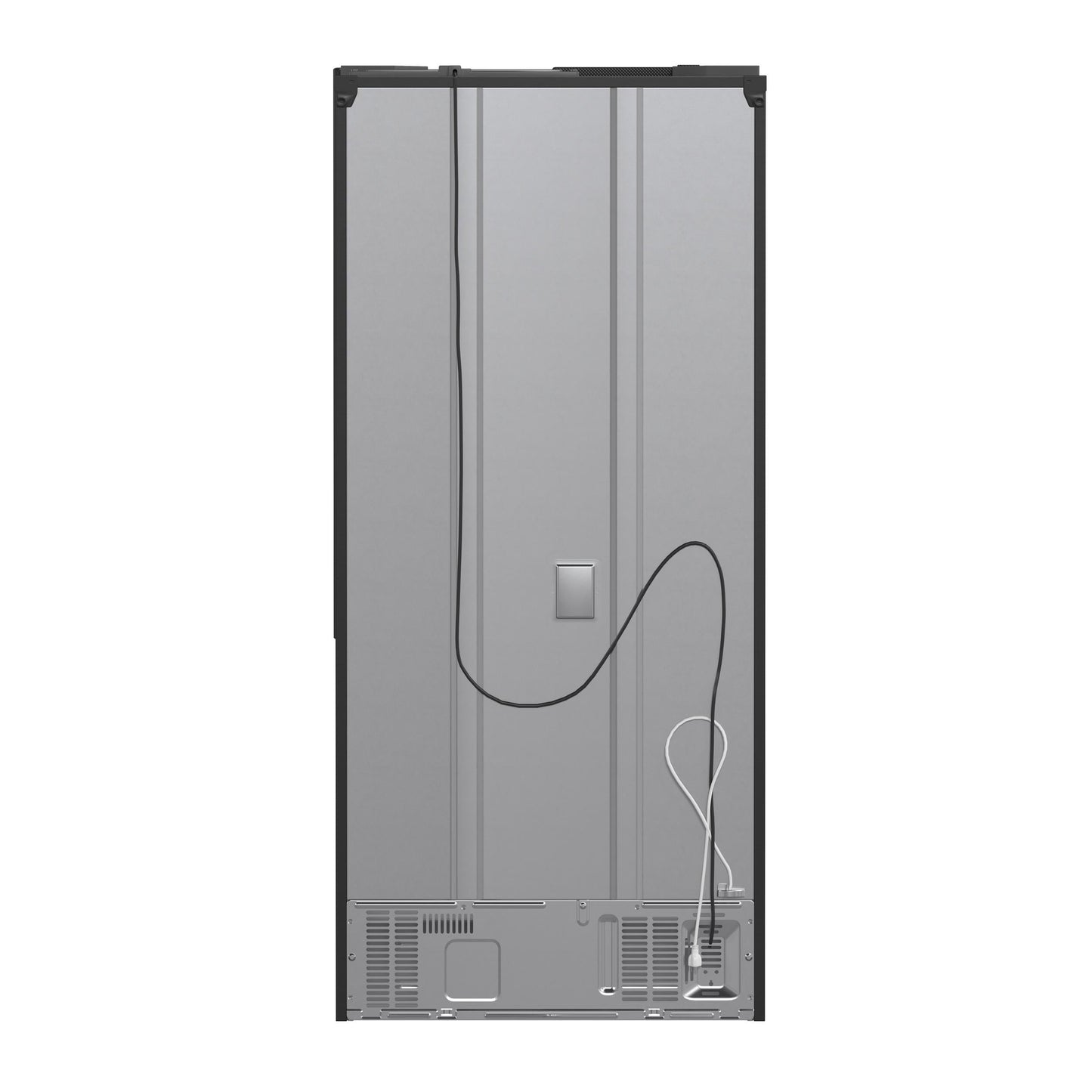 FORNO FFFFD197431BLK Forno Gallipoli Espresso 30-Inch Black French Door Refrigerator, Bottom Freezer, 17.5 Cu. Ft., No Frost, Ice Maker