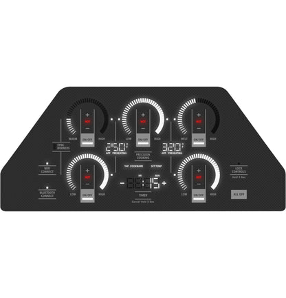 MONOGRAM Monogram ENERGY STAR 36" Induction Cooktop Black - ZHU36RDTBB