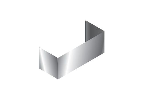 XO APPLIANCE XOTDC30S Optional Duct Cover For XOT1830S Fits 8' Ceiling in Stainless Steel - XOTDC30S