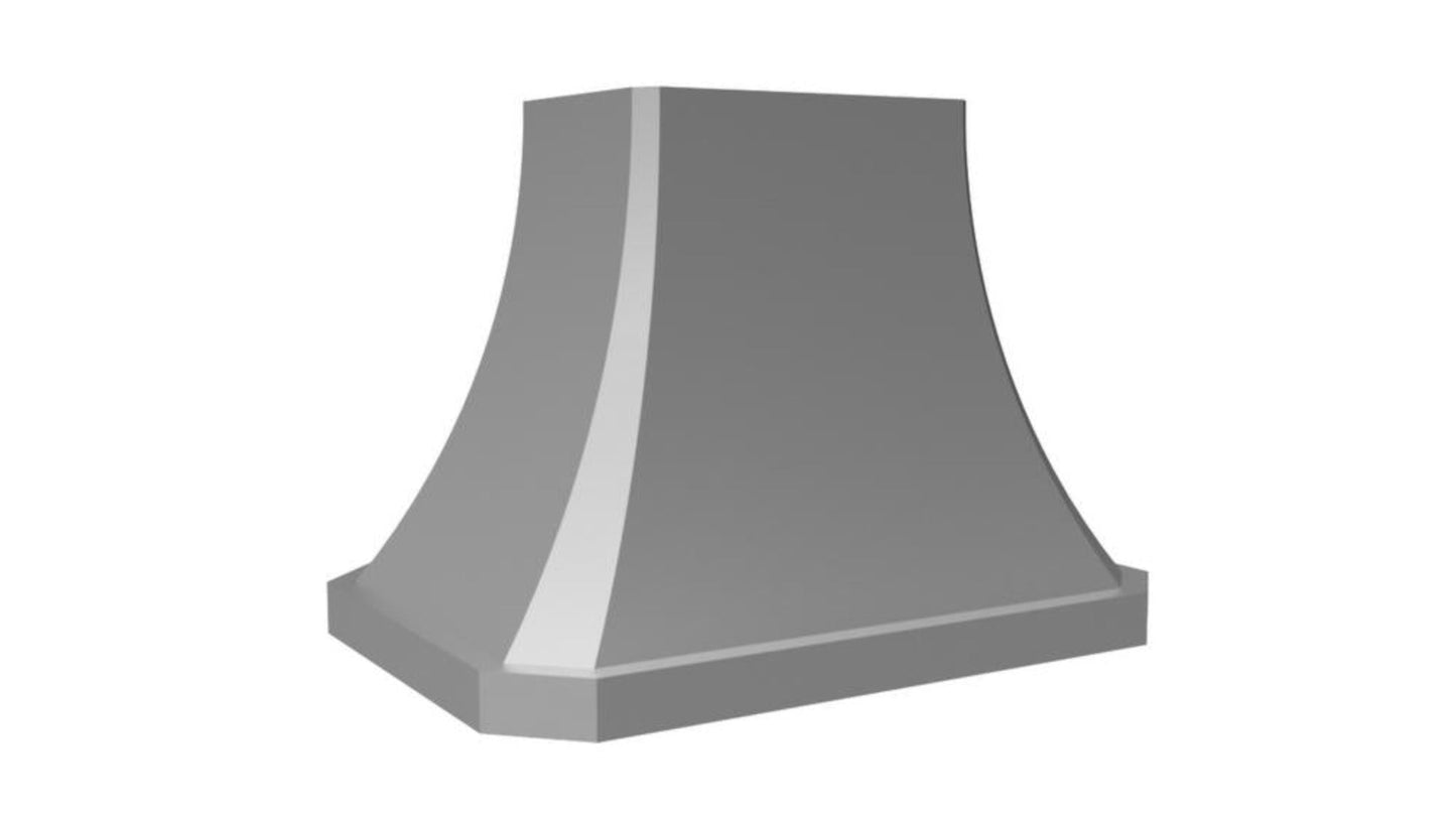 VENTAHOOD 66" Island Designer Series Range Hood - JDIH466C2