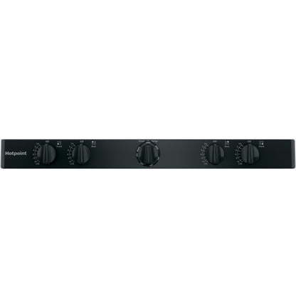 HOTPOINT Hotpoint 30" Free-Standing Gas Range Black - RGBS300DMBB