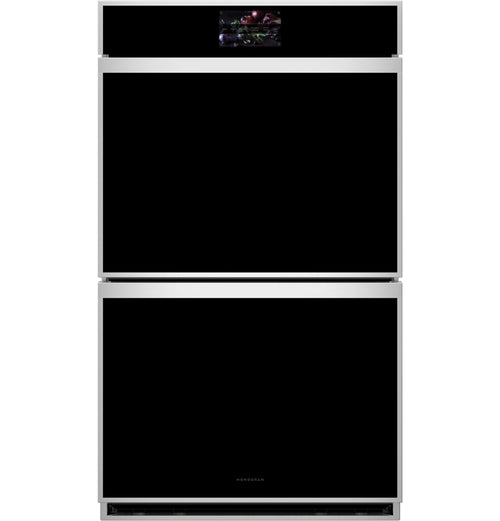 MONOGRAM Monogram 30" Minimalist Double Wall Oven in Stainless Steel - ZTDX1DSSNSS