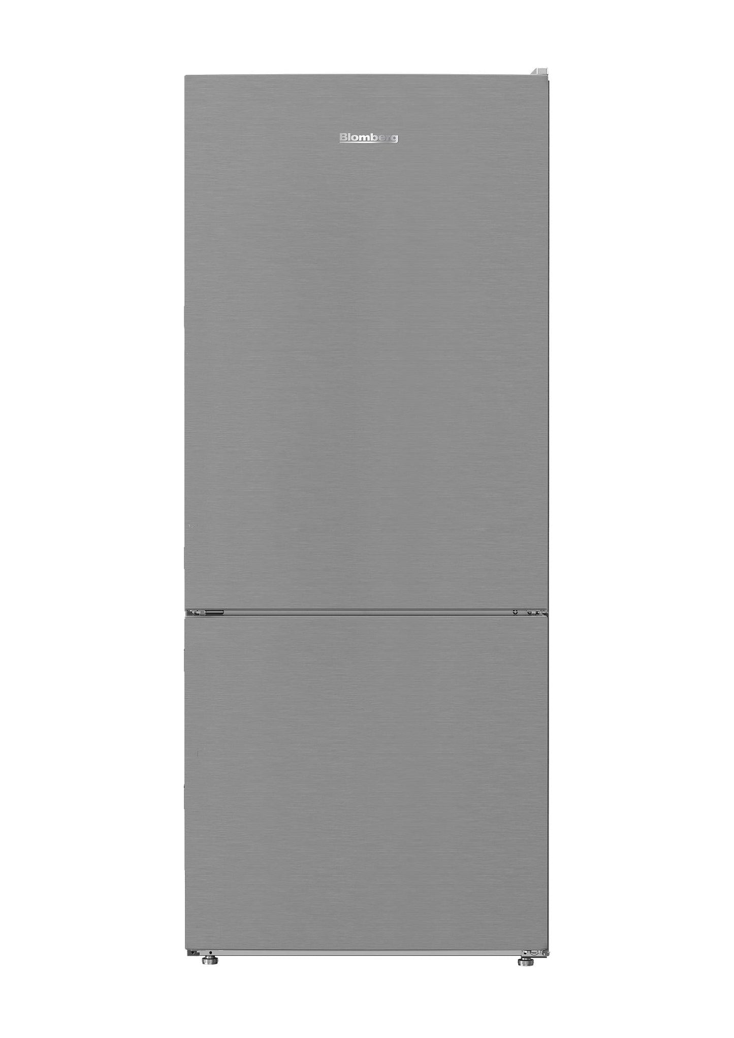 BLOMBERG APPLIANCES BRFB1532SS New 27in bottom mount refrigerator SS 67 3/4in H in Stainless Steel - BRFB1532SS