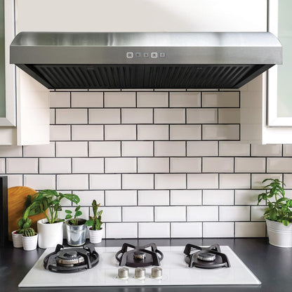 XO APPLIANCE XOE230S 30" 400 CFM Under Cabinet Range Hood in Stainless Steel - XOE230S