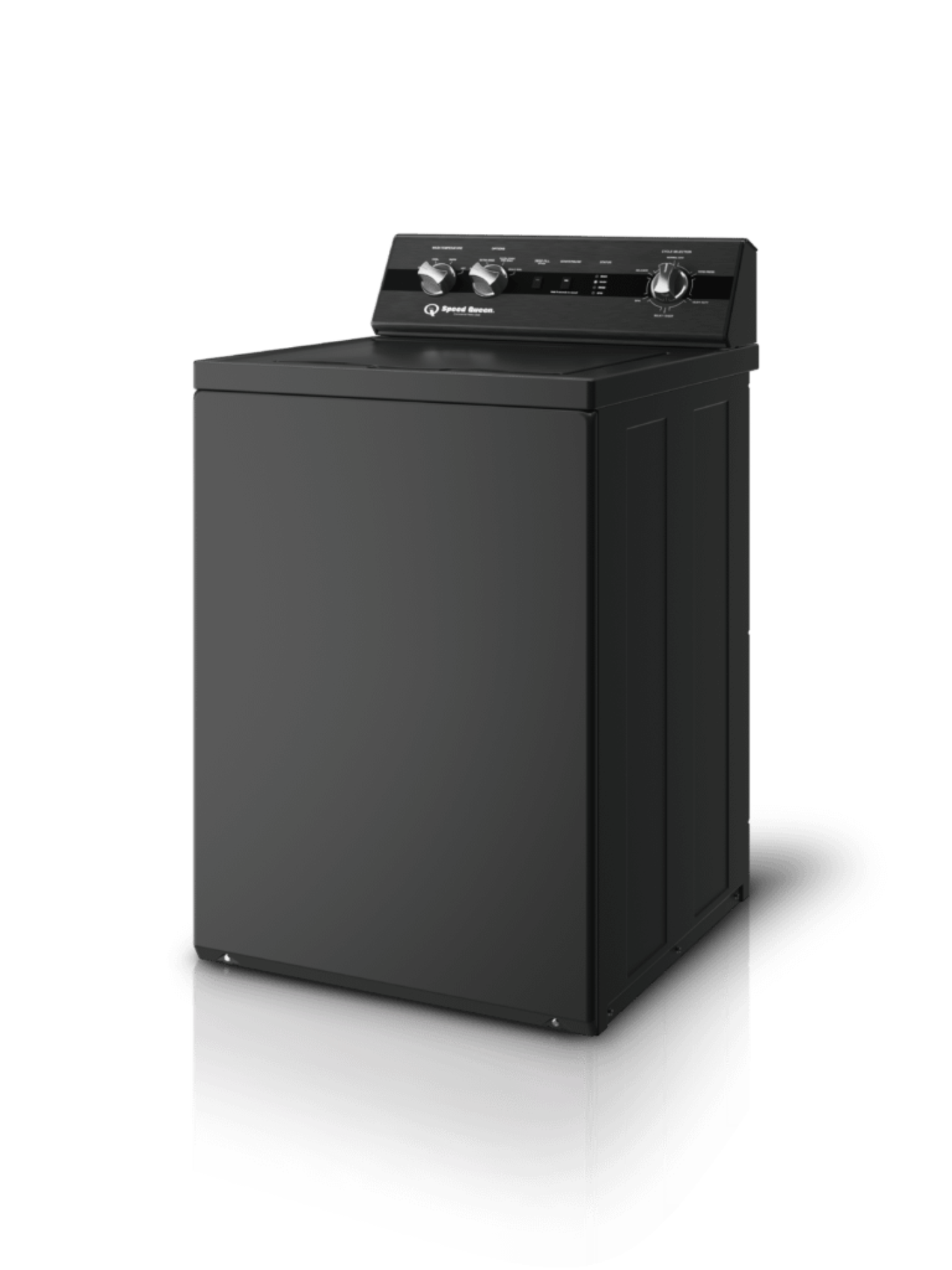 SPEED QUEEN TC5003BN TC5 Top Load Washer with Speed Queen Classic Clean No Lid Lock  Black - TC5003BN