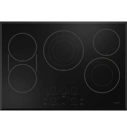 CAFE  30" Touch-Control Electric Cooktop Black - CEP90301TBB