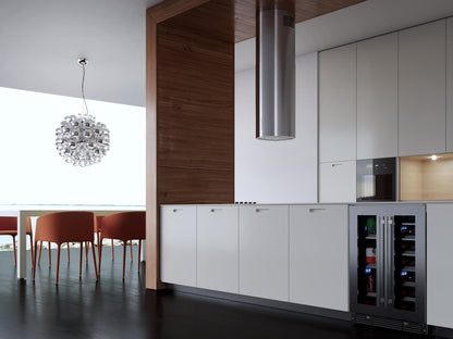 XO APPLIANCE XOCYLI16SC 600/395 CFM Designer Cylinder Island in Stainless Steel - XOCYLI16SC