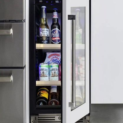 XO APPLIANCE XOU15BCGOR 15" Beverage Center, Panel Ready Glass, Right Hinge Custom Panel Ready - XOU15BCGOR
