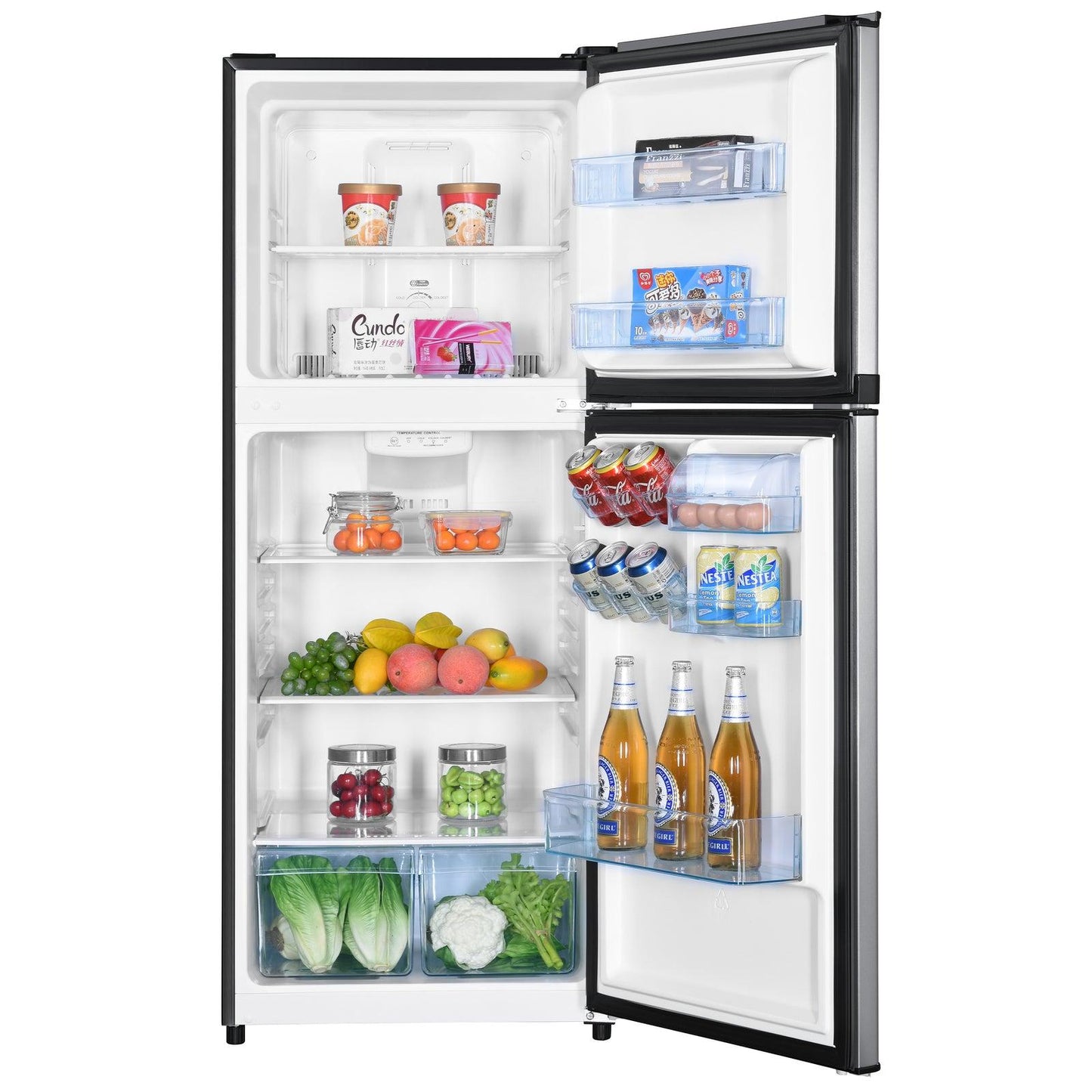 AVANTI Avanti 10.0 Cu. Ft. Apartment Size Refrigerator - in Stainless Steel - FF10B3S