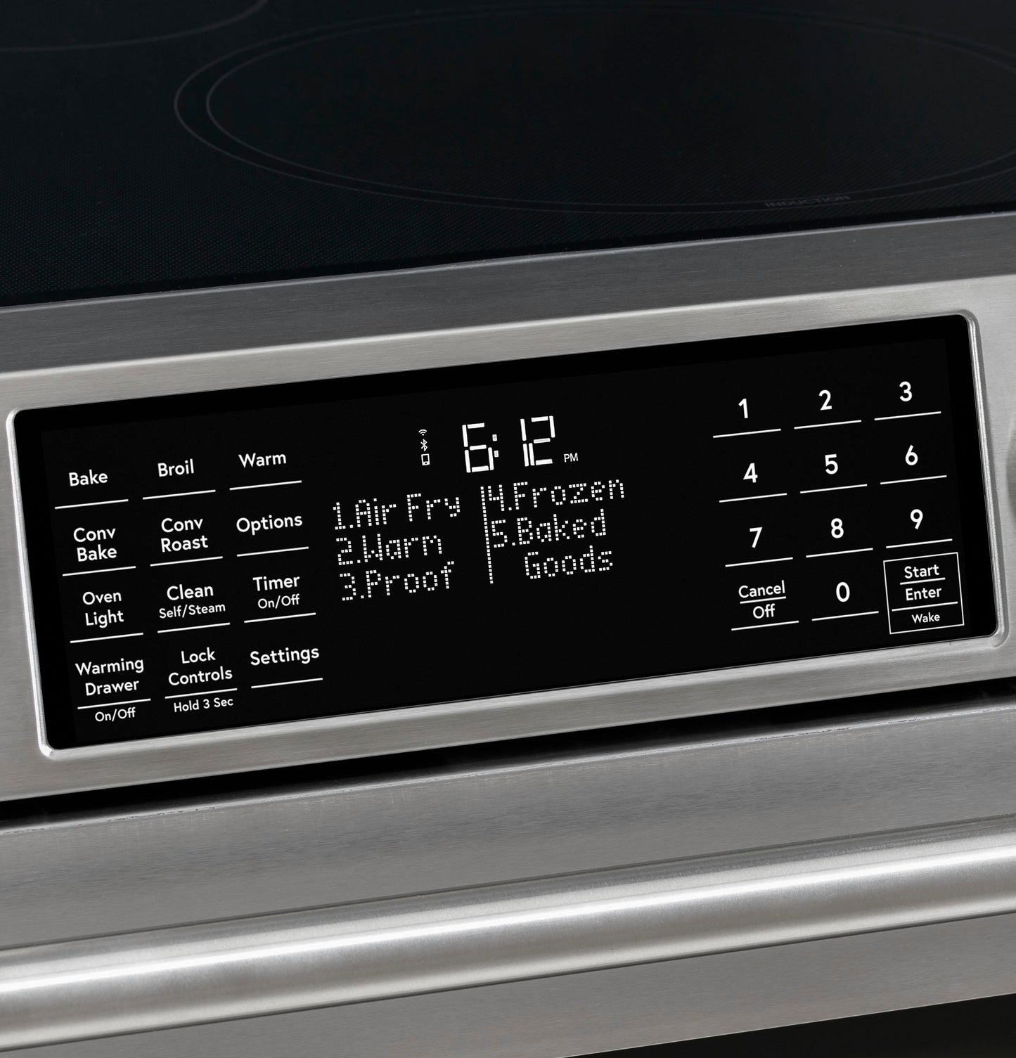 CAFE  30" Smart Slide-In, Front-Control, Radiant and Convection Range White - CES700P4MW2
