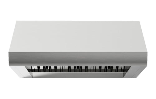 XO APPLIANCE XOGV42S Outdoor hood, 42"W, 33"D, 18"T, 1200CFM, LEDs, pro baffle filters in Stainless Steel - XOGV42S