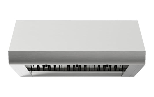XO APPLIANCE XOGV42S Outdoor hood, 42"W, 33"D, 18"T, 1200CFM, LEDs, pro baffle filters in Stainless Steel - XOGV42S