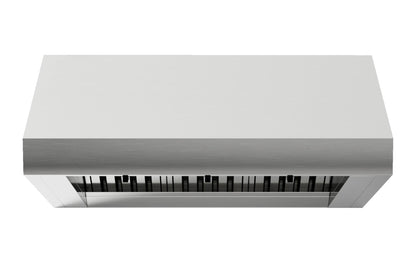 XO APPLIANCE XOGV42S Outdoor hood, 42"W, 33"D, 18"T, 1200CFM, LEDs, pro baffle filters in Stainless Steel - XOGV42S