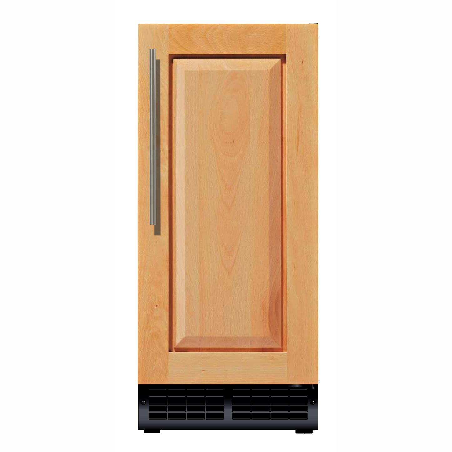 XO APPLIANCE XOUIM1585NOPA 15" Nugget Ice Maker Panel Ready w Pump ADA Height Custom Panel Ready