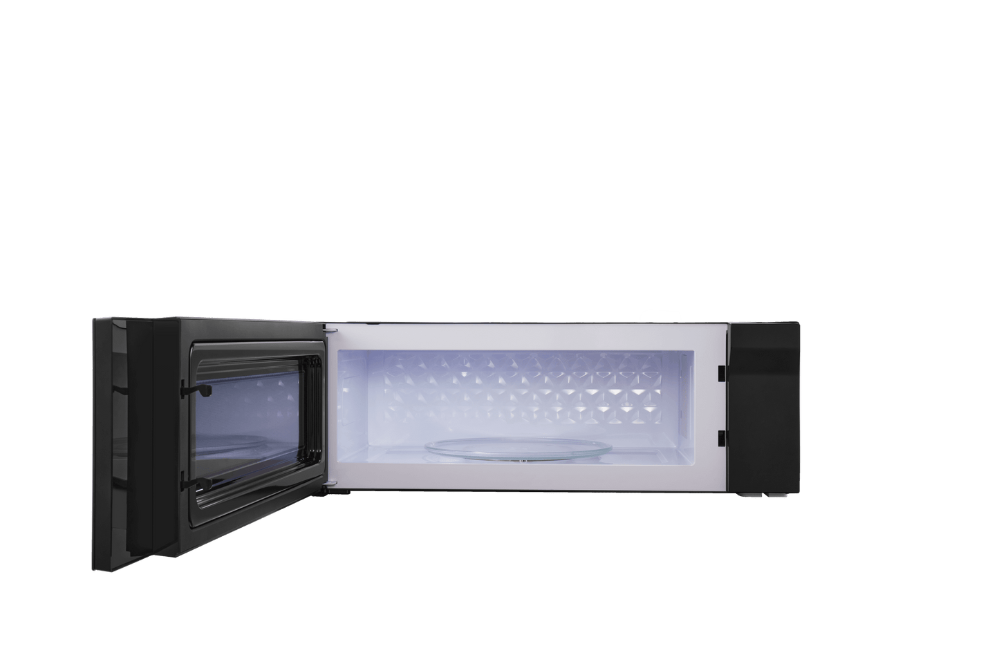 XO APPLIANCE XOOTR30LPS Low-Profile 30" Over-The-Range Microwave Oven in Black Glass with in Stainless Steel Trim Black On Stainless - XOOTR30LPS