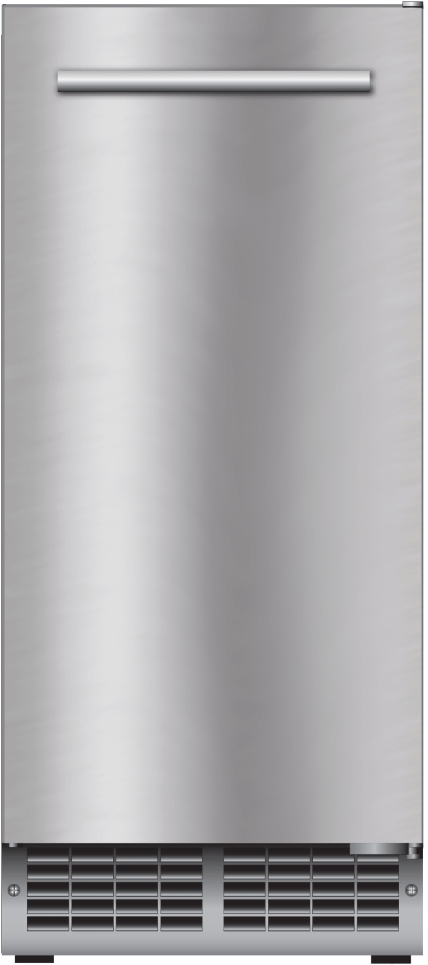 XO APPLIANCE XOUIM1565S 15" Clear Gourmet Ice Maker Fingerprint Resistant in Stainless Steel - XOUIM1565S