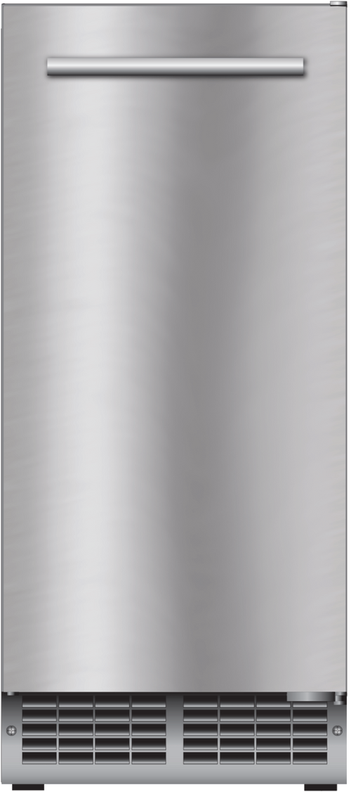 XO APPLIANCE XOUIM1565SP 15" Clear Gourmet Ice Maker Fingerprint Resistant in Stainless Steel w Pump in Stainless Steel - XOUIM1565SP