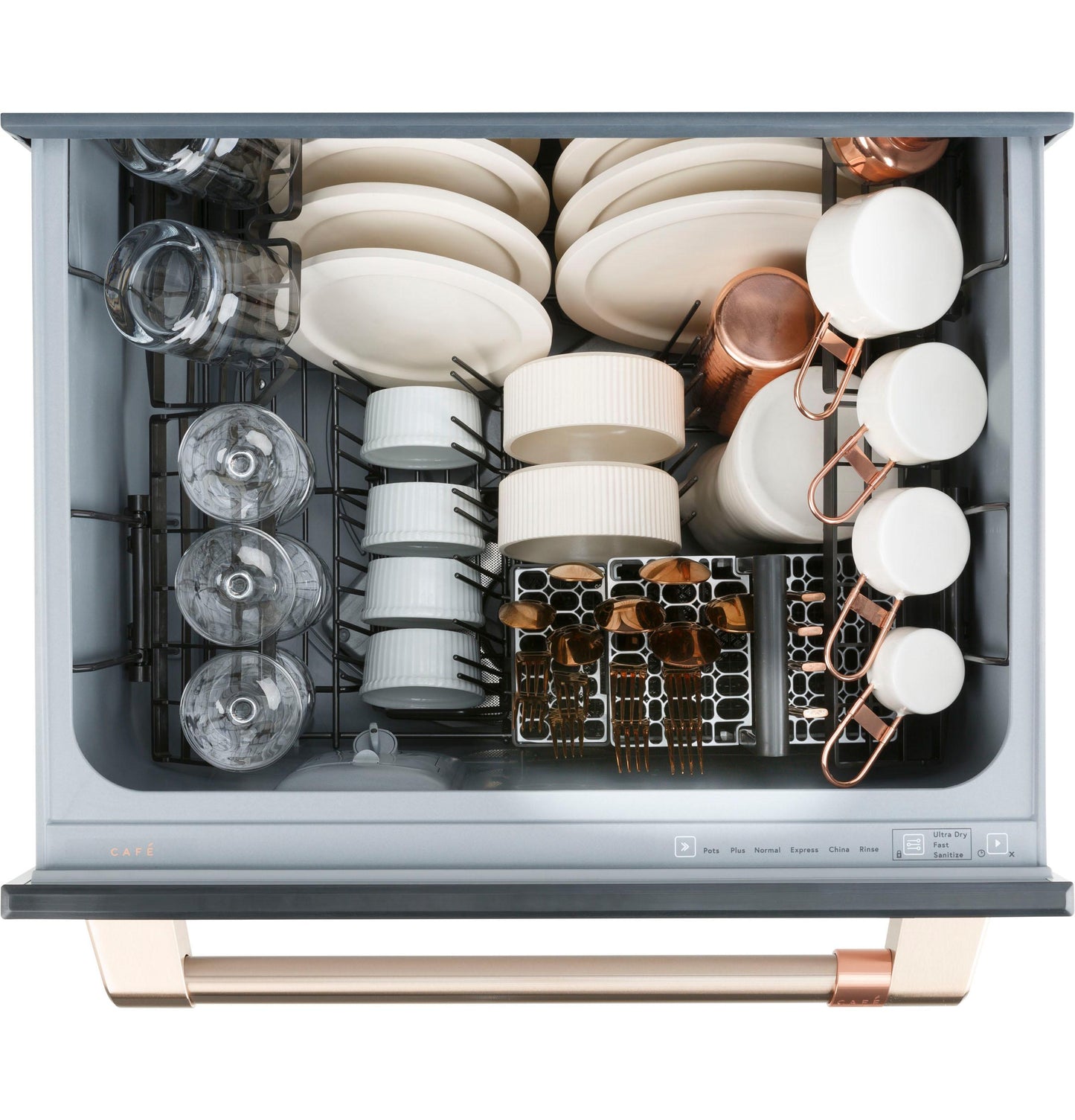 CAFE  Dishwasher Double Drawer White - CDD420P4TW2