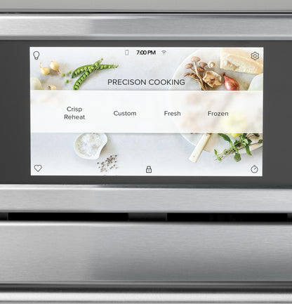 CAFE 30" Custom Speed Cook Oven with 120V Advantium Technology Black - CSB913P3VD1