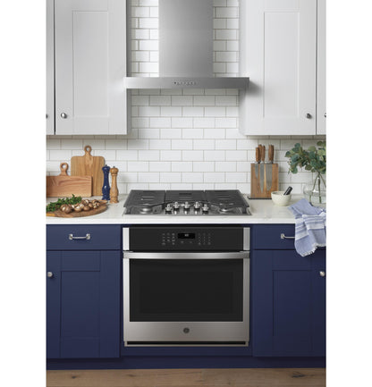 GE APPLIANCES 30" Designer Wall Mount Hood w/ Dimmable LED Lighting Stainless - UVW8301SLSS