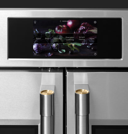 MONOGRAM Monogram 30" Statement French-Door Double Wall Oven in Stainless Steel - ZTDX1FPSNSS