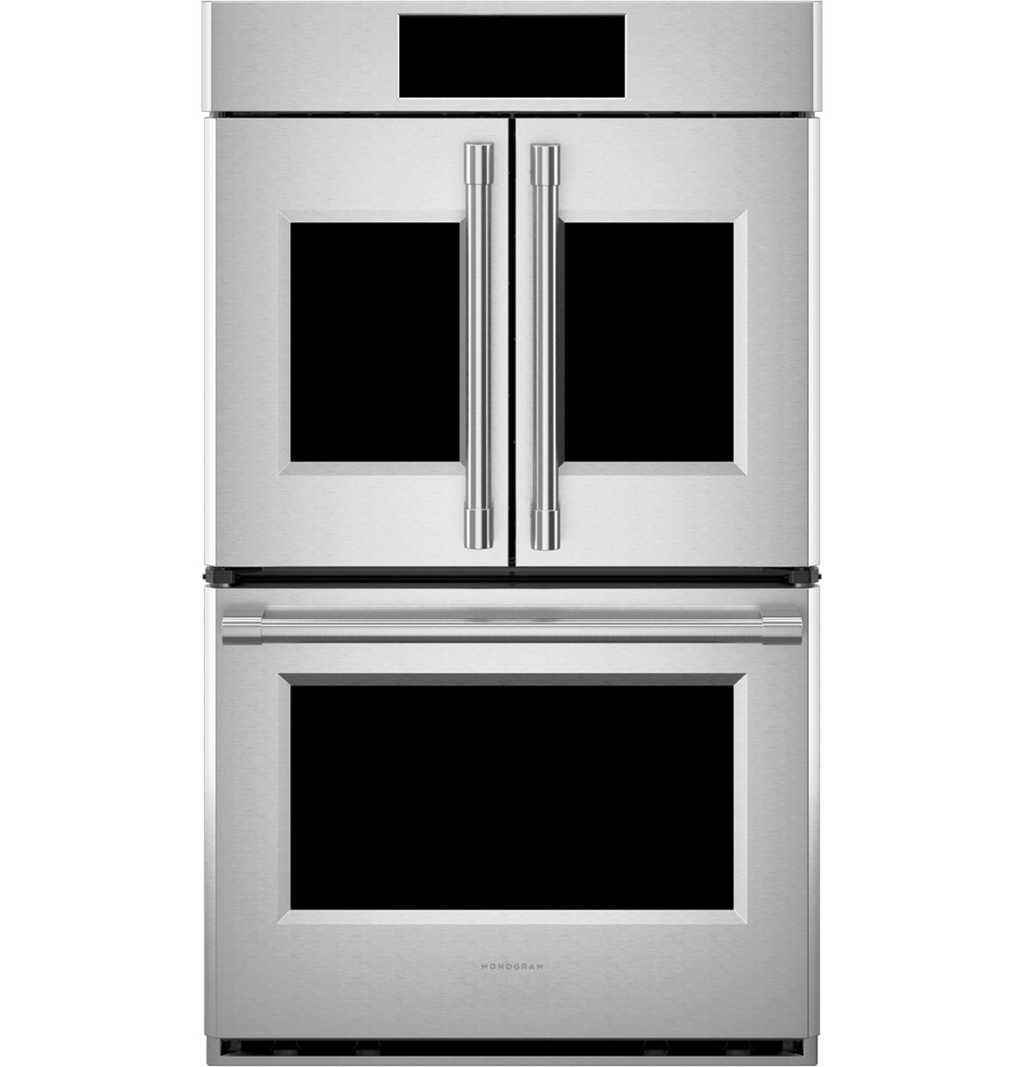 MONOGRAM Monogram 30" Statement French-Door Double Wall Oven in Stainless Steel - ZTDX1FPSNSS