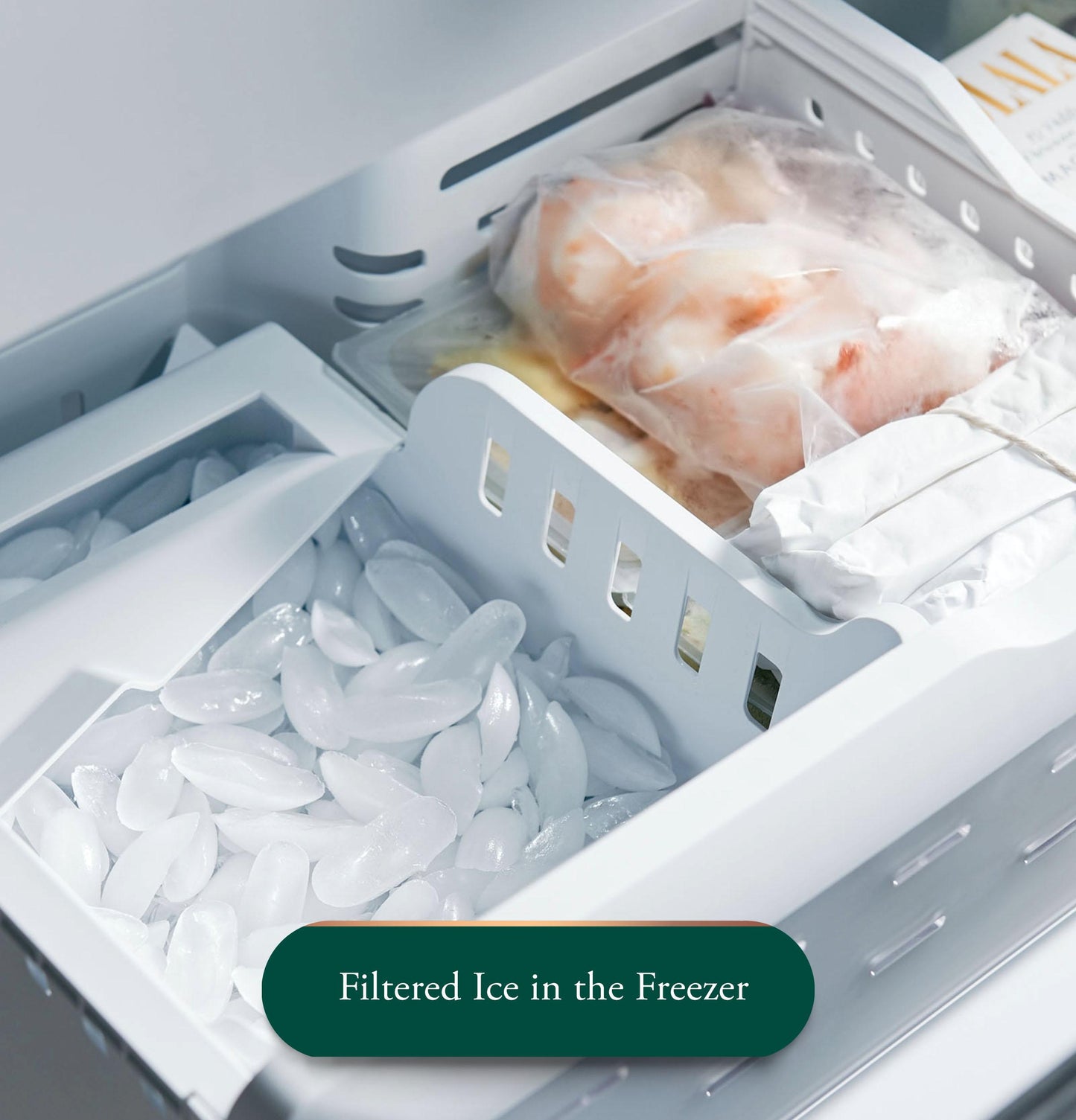 CAFE CWE23SP4MW2 CAFé™ ENERGY STAR® 23.1 Cu. Ft. Smart Counter-Depth French-Door Refrigerator White