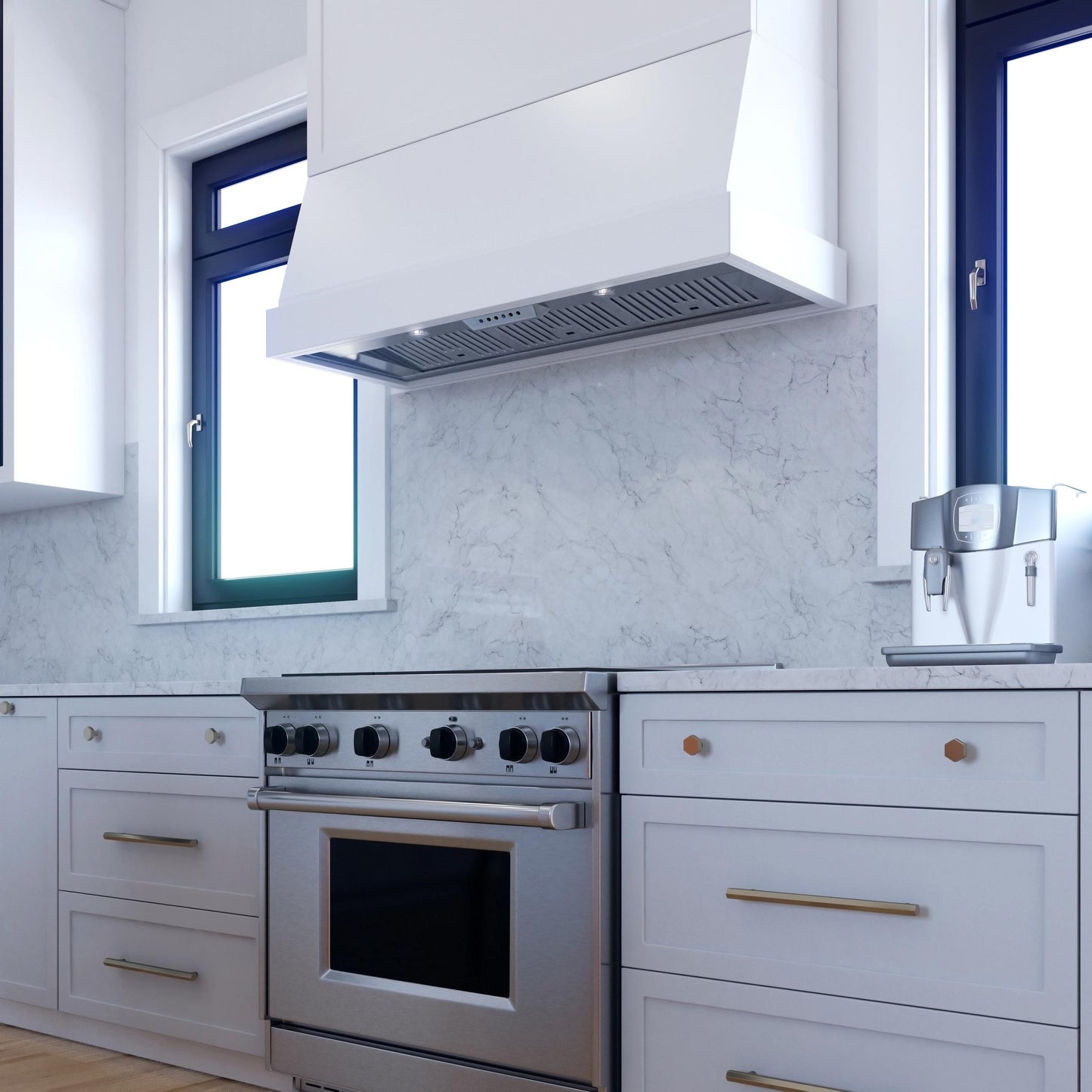 XO APPLIANCE XOI4515KSE 45" 1000 CFM Pro Insert only 15" Deep For Custom Built Hood, in Stainless Steel - XOI4515KSE
