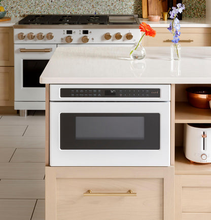 CAFE  Built-In Microwave Drawer Oven Black - CWL112P3RD5