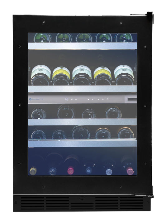 SILHOUETTE Silhouette Pro Gen 3 - 24" Built-in Wine Cellar Panel-ready - SPRWC052D3SSP