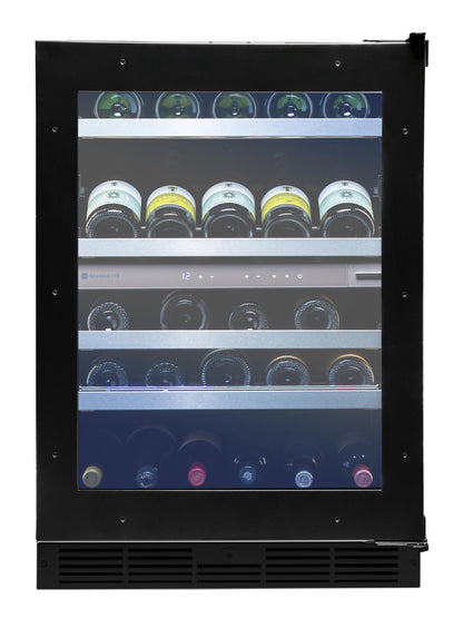 SILHOUETTE Silhouette Pro Gen 3 - 24" Built-in Wine Cellar Panel-ready - SPRWC052D3SSP