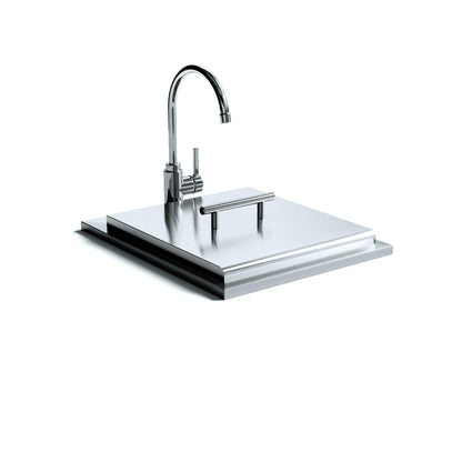 XO APPLIANCE XOG18SINK 18" in Stainless Steel Drop-in Sink and Faucet in Stainless Steel - XOG18SINK