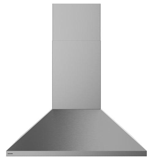 MONOGRAM Monogram 36" Wall-Mounted Pyramid Chimney Vent Hood with Air Quality Sensors in Stainless Steel - ZVWS361SRSS