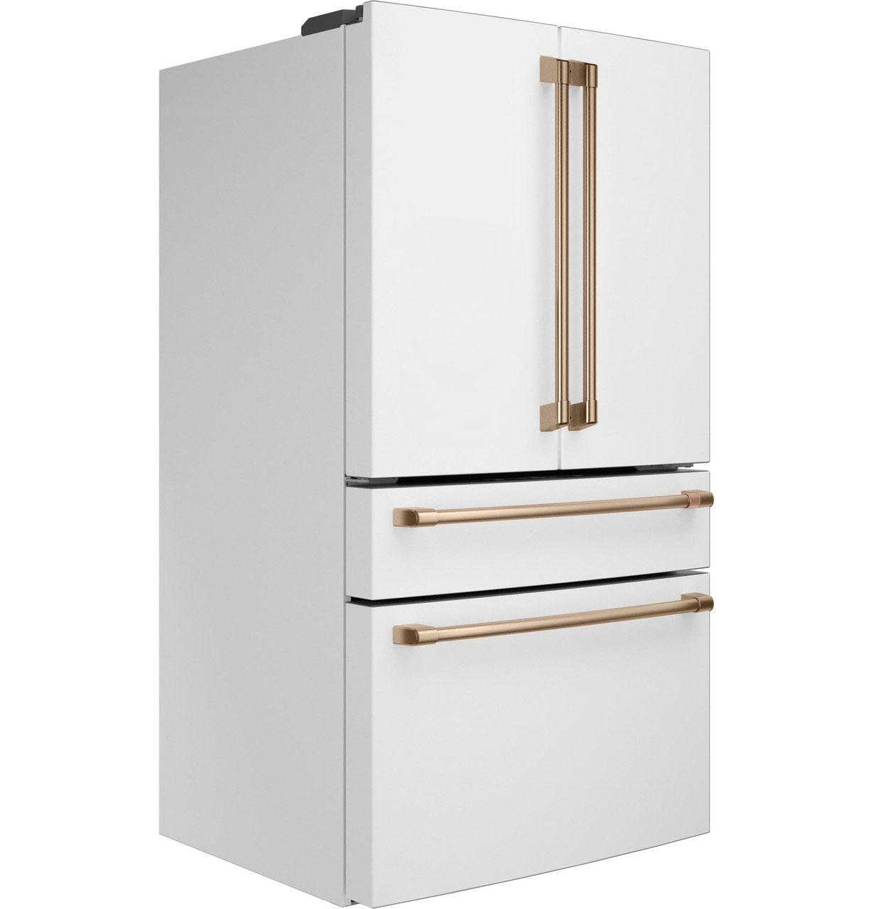 CAFE  Refrigeration Matte White Side Panel, Full-Depth, 4-Door, Left White - CKQBLSFNW2