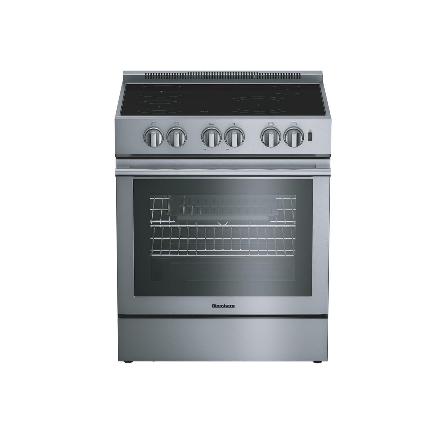 BLOMBERG APPLIANCES BIR34452SS 30in Induction range with 5.7 cu ft self clean oven, slide-in style in Stainless Steel - BIR34452SS