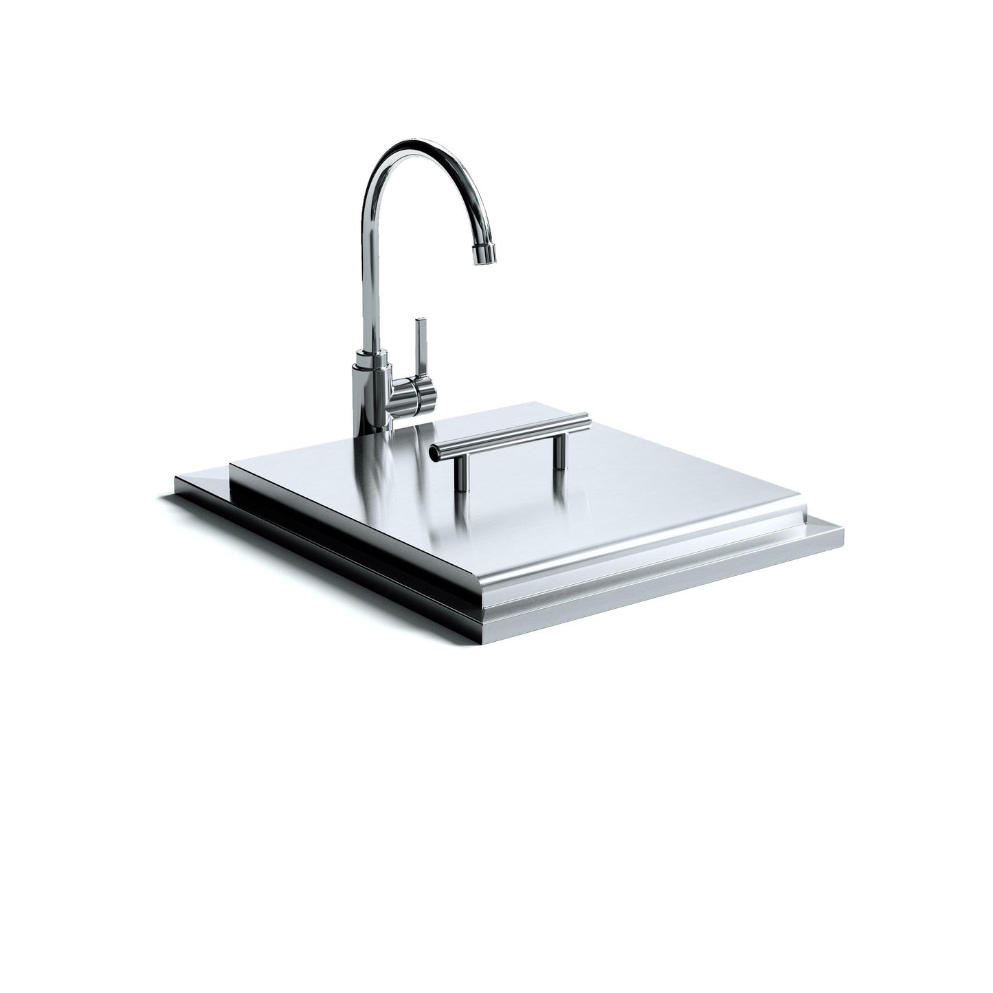 XO APPLIANCE XOG18SINK 18" in Stainless Steel Drop-in Sink and Faucet in Stainless Steel - XOG18SINK