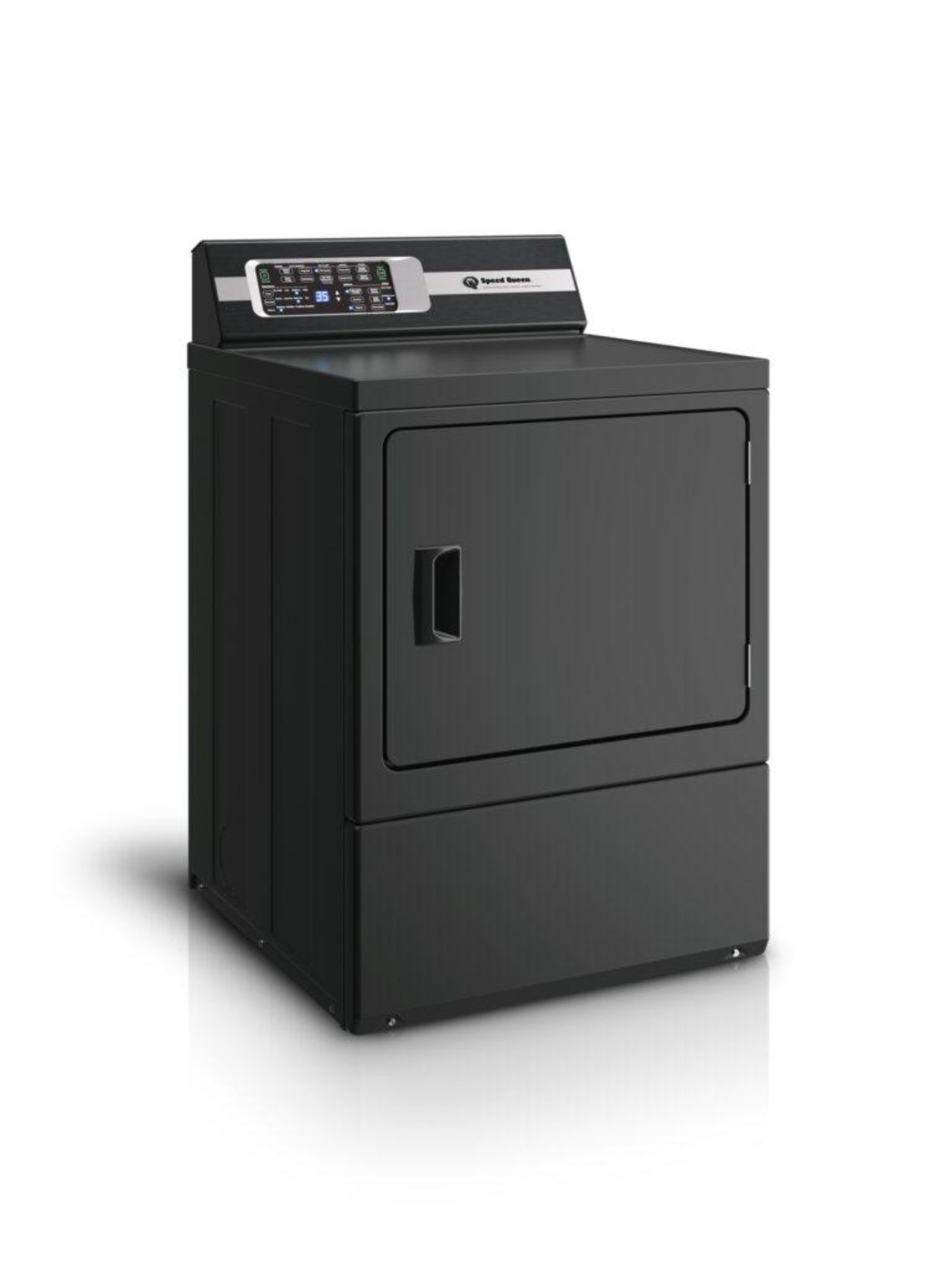 SPEED QUEEN DR7004BG DR7 Sanitizing Gas Dryer with Pet Plus Steam Over-dry Protection Technology ENERGY STAR Certified  Black - DR7004BG