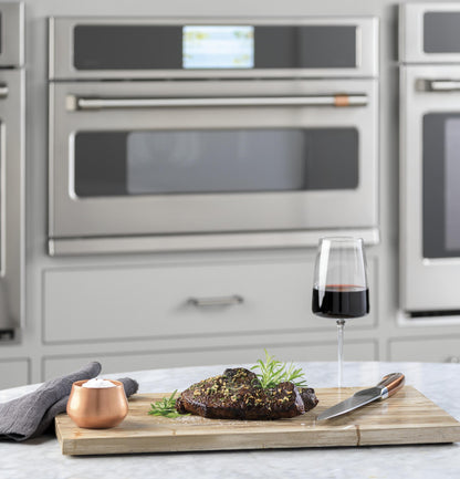 CAFE 30" Custom Speed Cook Oven with 120V Advantium Technology Black - CSB913P3VD1