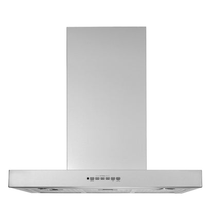 GE APPLIANCES 30" Designer Wall Mount Hood w/ Dimmable LED Lighting Stainless - UVW8301SLSS