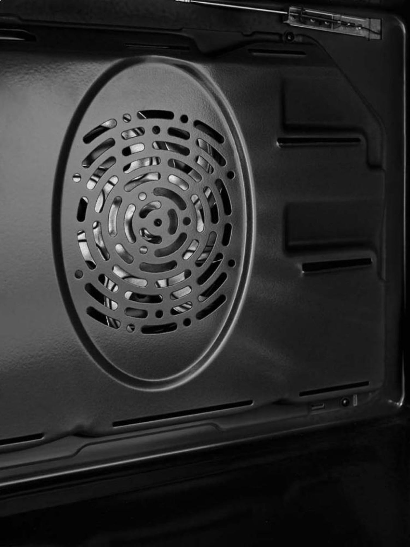 BLOMBERG APPLIANCES BWOS24110SS 24in Built in Wall Oven Single, stainless, full glass door moon design in Stainless Steel - BWOS24110SS