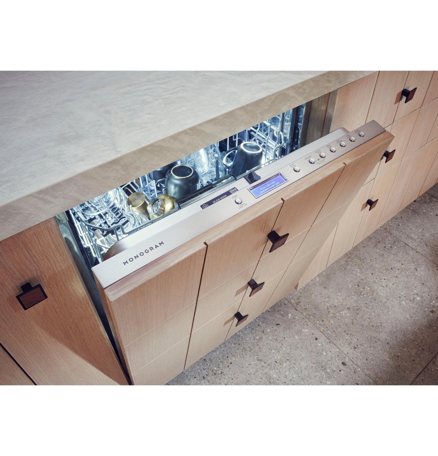 MONOGRAM Monogram 24" Panel-Ready Fully Integrated Dishwasher Custom Panel Ready - ZDT925SINII
