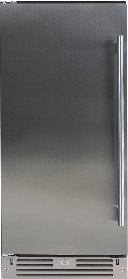 XO APPLIANCE XOU15ORSL Outdoor Refrigerator 15" Solid in Stainless Steel, Left Hinge in Stainless Steel - XOU15ORSL